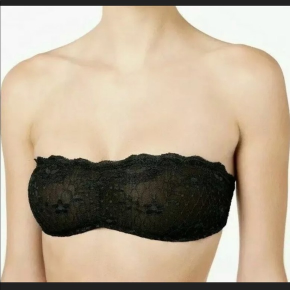 Free People Lace Bandeau Strappy Back Small - Picture 2 of 5